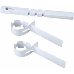 200 Étiquettes En Plastique Blanches Pour Plantes Et Arbres Pour Accrocher 2 X 20 Cm Avec Grande Surface D'écriture Blanc -Terre Tendre Soldes Boutique 78387954 3