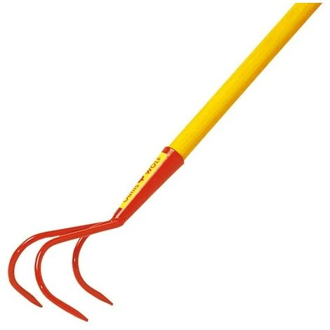 Griffe De Jardin 3 Dents Avec Manche Wolf BA130 2 Griffe De Jardin 3 Dents Avec Manche Wolf BA130 – Image 2