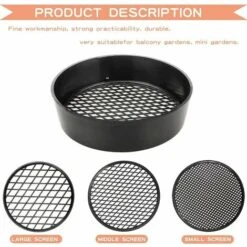 Lot De 3 Tamis D'extérieur En Maille Dorée Pour Le Jardin, Tamis à Sable Pour L'extérieur -Terre Tendre Soldes Boutique 78769464 5