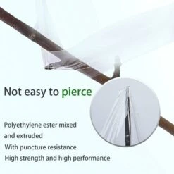 LYCXAMES -- Ruban De Greffage, Ruban De Greffage Transparent à 2 Rouleaux 2cm, Ruban Extensible Pour Greffe De Pied, Ruban De Greffe De Greffe D'arbres De Jardin De Réparation De Plantes Barrière D'hu -Terre Tendre Soldes Boutique 79347798 4