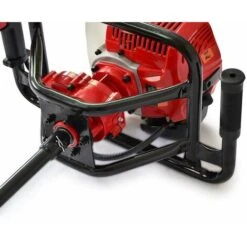 Spark - Tarière Thermique 62CC, Moteur 2 Temps 2200W/3HP, 3 Foreuses 100mm/150mm/200mm, 1700RPM, Système Anti-Vibrations, Niveau Acoustique 110dB -Terre Tendre Soldes Boutique 7986196 5