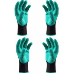 Mèche Jardin Tarière/Perceuse Hexagonale Foret Pour Tarière + Gants De Jardin Pour Faire Trou Planter Des Arbres Portable Drill Convient Pour Les Jardins,Plantation,Fleurs -Terre Tendre Soldes Boutique 80161036 4