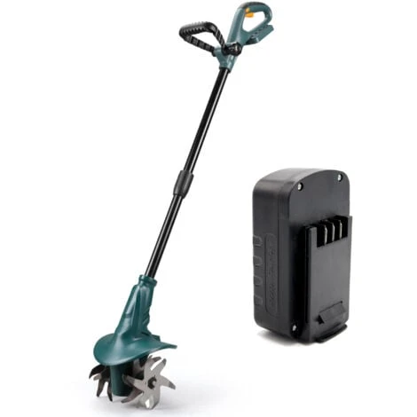 Motobineuse Electrique Sans Fil 18V Avec Batterie - 4 Fraises Largeur De Travail 20 CM 1 Motobineuse Electrique Sans Fil 18V Avec Batterie - 4 Fraises Largeur De Travail 20 CM