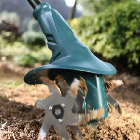 Motobineuse Electrique Sans Fil 18V Avec Batterie - 4 Fraises Largeur De Travail 20 CM 2 Motobineuse Electrique Sans Fil 18V Avec Batterie - 4 Fraises Largeur De Travail 20 CM – Image 2