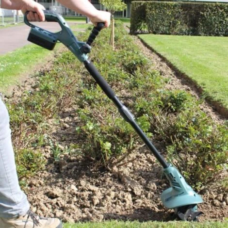 Motobineuse Electrique Sans Fil 18V Avec Batterie - 4 Fraises Largeur De Travail 20 CM 5 Motobineuse Electrique Sans Fil 18V Avec Batterie - 4 Fraises Largeur De Travail 20 CM – Image 5