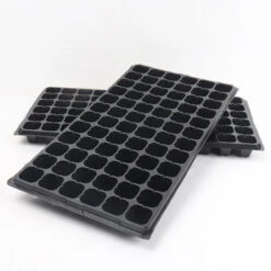 50 Plateaux De Semis Minces Avec Dôme Et Base Pour Serre - Mini Propagation Pour La Culture Des Graines (noir/6 Pièces) -Terre Tendre Soldes Boutique 83289472 3