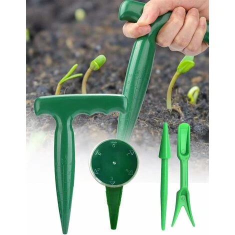 AIDUCHO Lot De 4 Pots De Fleurs, Distributeurs De Semis, Boutures De Semis, Réglables à La Main, Pour Jardinière, Semis, Fleurs, Légumes 5 AIDUCHO Lot De 4 Pots De Fleurs, Distributeurs De Semis, Boutures De Semis, Réglables à La Main, Pour Jardinière, Semis, Fleurs, Légumes – Image 5