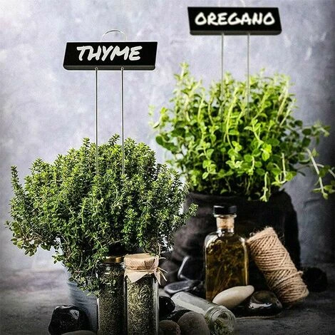 Étiquetage Des Plantes,Marqueurs Etiquettes Plante De Pépinière , 12 Pcs Etiquette Jardin Métal Durable Antirouille Étiquettes Potager Marqueur Pour Fleur Légumes Graine Jardin Pépinière (Noir) 5 Étiquetage Des Plantes,Marqueurs Etiquettes Plante De Pépinière , 12 Pcs Etiquette Jardin Métal Durable Antirouille Étiquettes Potager Marqueur Pour Fleur Légumes Graine Jardin Pépinière (Noir) – Image 5