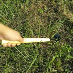 Jardin Plantation Houe, Tête En Acier Manche En Bois Pioche Supprimer Mauvaises Herbes Pelle Sol Desserrant Cour Pelouse Creuser Outil À Main -Terre Tendre Soldes Boutique 85786933 4