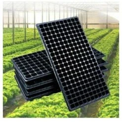 Plateaux De Semis 40 Cellules - Plateaux De Germination De Jardinage En Plastique Sans BPA-Nouveau Matériau épaissi Plateau 21 Trous 20 Paquets