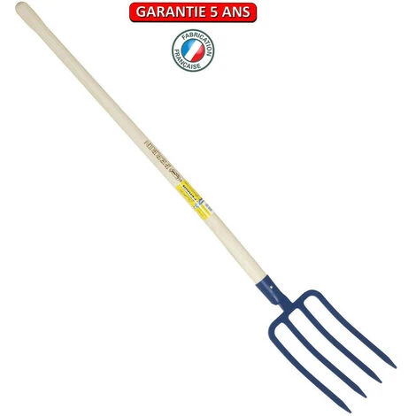 FOURCHE A BECHER DOUILLE 4DTS 27 Cm MANCHE POMME 1 FOURCHE A BECHER DOUILLE 4DTS 27 Cm MANCHE POMME