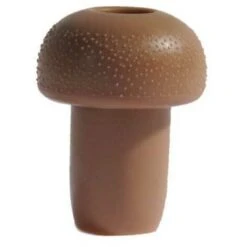 Bouchon En Plastique Champignon Marron 100 Pcs