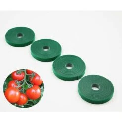 Bande De Fixation Pour Plantes,Cravates De Jardin,Lien De Plante Réutilisable,Lien Auto-agrippant,Cravates De Plante Douces Supports De Plante,Cravate De Tomate,Cravate De Raisin,Longueur 5m X1.2cm,St