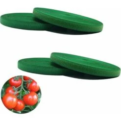 Bande De Fixation Pour Plantes,Cravates De Jardin,Lien De Plante Réutilisable,Lien Auto-agrippant,Cravates De Plante Douces Supports De Plante,Cravate De Tomate,Cravate De Raisin,Longueur 5m X1.2cm，St -Terre Tendre Soldes Boutique 88886890 5