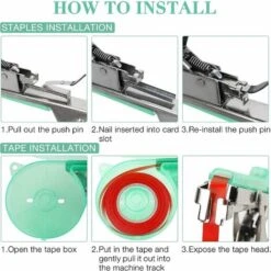 KAEJYIUTOutil De Liage De Plantes, Outil De Tapener De Machine De Liage Dusine Avec 10 Rouleaux De Ruban Et 10000 Agrafes, Machine à Relier à La Main Pour Plantes Grimpantes, Tomates, Raisins 8 KAEJYIUTOutil De Liage De Plantes, Outil De Tapener De Machine De Liage Dusine Avec 10 Rouleaux De Ruban Et 10000 Agrafes, Machine à Relier à La Main Pour Plantes Grimpantes, Tomates, Raisins -Terre Tendre Soldes Boutique 89074177 4