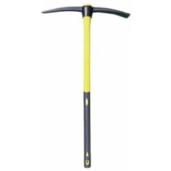 Pioche De Jardin - Suan - Manche En Fibre De Verre - Dimensions : 100 X 47 X 6,4 Cm