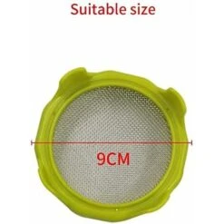 Couvercle De Germination, Germoir, Bac De Germination De Jardin, Germoir De Kit De Pot Mason à Large Ouverture Pour Germes De Haricots Mungo Brocoli Luzerne - Vert,Germoir 7 Couvercle De Germination, Germoir, Bac De Germination De Jardin, Germoir De Kit De Pot Mason à Large Ouverture Pour Germes De Haricots Mungo Brocoli Luzerne - Vert,Germoir -Terre Tendre Soldes Boutique 89616726 3