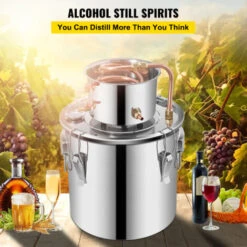 Distillateur Alambic Distillateur D'eau Distillateur D'alcool 21l En Acier Inox -Terre Tendre Soldes Boutique 89948911 3