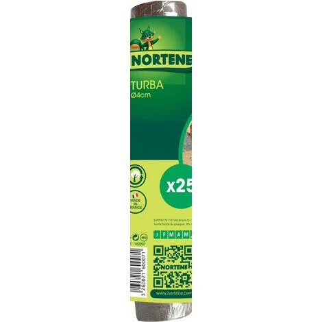 Nortene Lot De 25 Pastilles De Tourbe Déshydratée Turba 2 Nortene Lot De 25 Pastilles De Tourbe Déshydratée Turba – Image 2