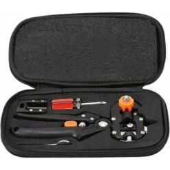 Kit D'Outils De Greffe, Outil De Coupe De Greffe D'arbre Fruitier Sécateur Robuste En Acier Inoxydable Kit De Ciseaux De Greffage Professionnel Pour L'arbre De Fruit De Jardin.