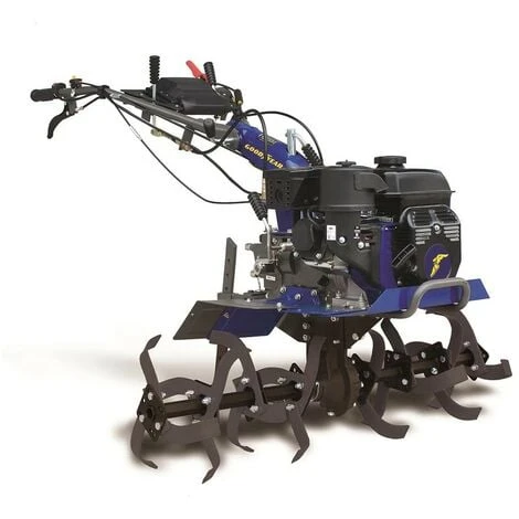 Motoculteur Thermique Essence 212 Cm³ 7 CV GOODYEAR 4+2 Vitesses 4 Jeux De Fraises Ø32 Cm 1 Motoculteur Thermique Essence 212 Cm³ 7 CV GOODYEAR 4+2 Vitesses 4 Jeux De Fraises Ø32 Cm