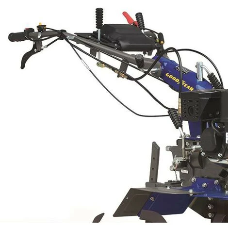 Motoculteur Thermique Essence 212 Cm³ 7 CV GOODYEAR 4+2 Vitesses 4 Jeux De Fraises Ø32 Cm 3 Motoculteur Thermique Essence 212 Cm³ 7 CV GOODYEAR 4+2 Vitesses 4 Jeux De Fraises Ø32 Cm – Image 3