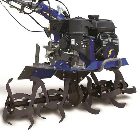 Motoculteur Thermique Essence 212 Cm³ 7 CV GOODYEAR 4+2 Vitesses 4 Jeux De Fraises Ø32 Cm 5 Motoculteur Thermique Essence 212 Cm³ 7 CV GOODYEAR 4+2 Vitesses 4 Jeux De Fraises Ø32 Cm – Image 5