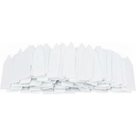 200 Pièces 5 X 1 Cm Petites étiquettes Blanches De Plantes, Marqueurs De Jardin En Plastique 4 200 Pièces 5 X 1 Cm Petites étiquettes Blanches De Plantes, Marqueurs De Jardin En Plastique – Image 4