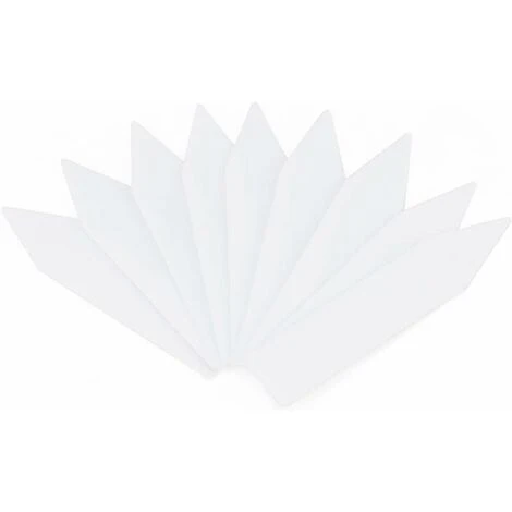 200 Pièces 5 X 1 Cm Petites étiquettes Blanches De Plantes, Marqueurs De Jardin En Plastique 5 200 Pièces 5 X 1 Cm Petites étiquettes Blanches De Plantes, Marqueurs De Jardin En Plastique – Image 5