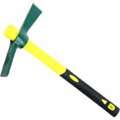 Mattock Hoe Micro Pioche Hache Outil Jardinage Désherbage Mini Pioche Acier Fibre De Verre Poignée Arbre Pioche Pioche Jardin Ferme Outil 38,5 22,5 Cm