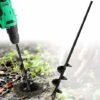Tariere Pour Perceuse,Foret Hélicoïdal De Jardinage,4×45cm
