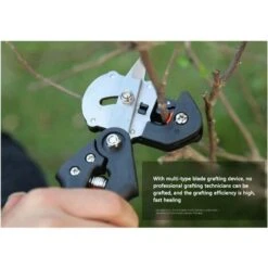 Ensemble D'outils De Greffe De Jardin Pour Une élagage Et Un Greffage Efficaces, Découpant Une Bande De Greffe De Sécateur à Ciseaux Accessoires Complets Kit De Jardinage -Terre Tendre Soldes Boutique 92400508 4