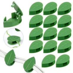 10pcs Fixation Murale Invisible Pour Plantes Grimpantes, Support De Vigne En Rotin Avec Boucle Fixe, Clips à Feuilles, Support De Traction Pour Jardin