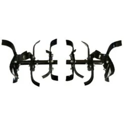 Kit De Fraises Complet Pour Motobineuse Avec Axe Hexagonal