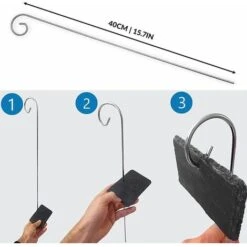 10 Pcs Étiquettes Plantes En Ardoise Pour Plantes, Marqueurs De Plantes De Jardin,Étiquettes Naturelles Avec Piquets En Métal Et Stylos à Craie Pour Cour, L'extérieur &Serre 7 10 Pcs Étiquettes Plantes En Ardoise Pour Plantes, Marqueurs De Plantes De Jardin,Étiquettes Naturelles Avec Piquets En Métal Et Stylos à Craie Pour Cour, L'extérieur &Serre -Terre Tendre Soldes Boutique 94527465 3