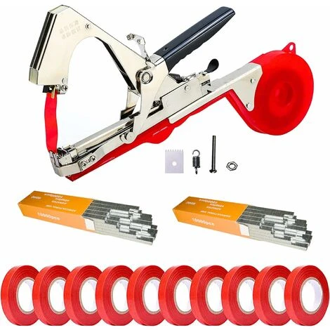 14 Pack Pince à Lier Pince À Lier Jardin De Jardinage Attacher Branche Machine À Taper Nouer Branches, Rubans De Pépinière, Lame De Coupe Ruban, Agrafes Pour Raisins, Tomates Vignes 1 14 Pack Pince à Lier Pince À Lier Jardin De Jardinage Attacher Branche Machine À Taper Nouer Branches, Rubans De Pépinière, Lame De Coupe Ruban, Agrafes Pour Raisins, Tomates Vignes