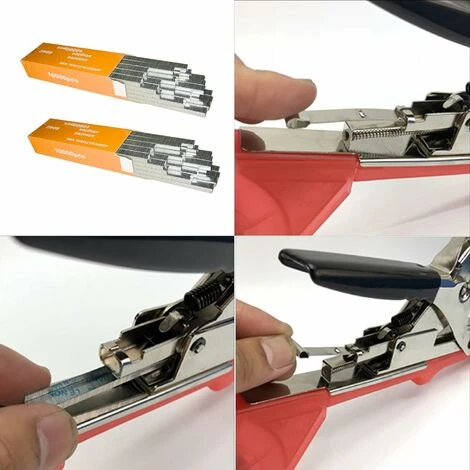 14 Pack Pince à Lier Pince À Lier Jardin De Jardinage Attacher Branche Machine À Taper Nouer Branches, Rubans De Pépinière, Lame De Coupe Ruban, Agrafes Pour Raisins, Tomates Vignes 3 14 Pack Pince à Lier Pince À Lier Jardin De Jardinage Attacher Branche Machine À Taper Nouer Branches, Rubans De Pépinière, Lame De Coupe Ruban, Agrafes Pour Raisins, Tomates Vignes – Image 3