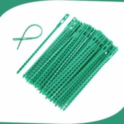 Lot De 600 Attaches De Plantes, 23CM Attaches De Jardin Réglable Liens De Serrage En Plastique Pour Jardin Flexible, Attache Tomates De Câble De Jardin Pour Aider à Soutenir Les Plantes -Terre Tendre Soldes Boutique 94926661 4