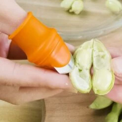 Couteau À Pouce,Couteau À Doigt Silicone,Couteau Cueillette Fruits,Séparateur Coupe Pouce,Couteau De Jardinage,Outils De Jardinage Pour Le Jardin,La Récolte De Légumes,La Cuisine,2PC -Terre Tendre Soldes Boutique 94927337 3