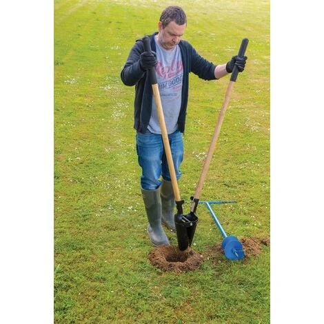 Silverline Tarière-pelleteuse Manuelle Usage Intensif 1 500 Mm 2 Silverline Tarière-pelleteuse Manuelle Usage Intensif 1 500 Mm – Image 2