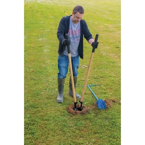 Silverline Tarière-pelleteuse Manuelle Usage Intensif 1 500 Mm 3 Silverline Tarière-pelleteuse Manuelle Usage Intensif 1 500 Mm – Image 3