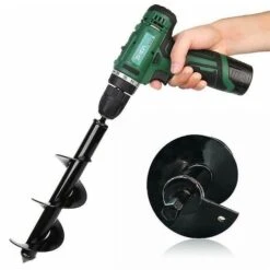 Tarière De Jardin Outil De Foret Tarière De Sol Tarière De Sol (8 45 Cm)