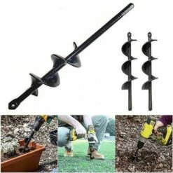 Tarière De Jardin Outil De Foret Tarière De Sol Tarière De Sol (8 45 Cm) -Terre Tendre Soldes Boutique 95740880 3