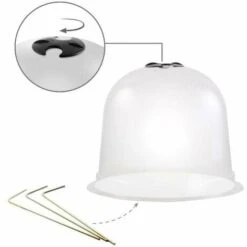 NICEON Cloches à Salades Plastique - Lot De 6 -Terre Tendre Soldes Boutique 95791638 3