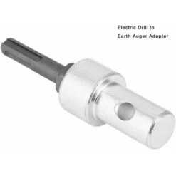 Excellent Adaptateur De Tarière De Terre, Tarière Professionnelle, Adaptateur De Maçonnerie En Métal -Terre Tendre Soldes Boutique 95964907 4