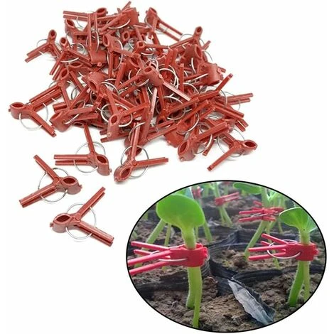 Tuteur Pour Végétaux Clips De Support Pour Plantes En Plastique, 50 Pièces, Pinces Pour Plantes Suspendues, Vigne, Jardin, Serre, Légumes, Tomates, Clip De Greffage De Jardin Durable Et Utile-A 3 Tuteur Pour Végétaux Clips De Support Pour Plantes En Plastique, 50 Pièces, Pinces Pour Plantes Suspendues, Vigne, Jardin, Serre, Légumes, Tomates, Clip De Greffage De Jardin Durable Et Utile-A – Image 3