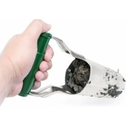 Planteur à Bulbes - Outil à Main Fixe - Plantation Manuelle D'outils De Jardinage Pour L'excavation D'oignons - Dissolvant Automatique Avec Poignée -Terre Tendre Soldes Boutique 97381926 4