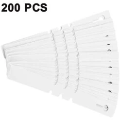 Lot De 200 Étiquettes En Plastique Pour Plantes De Jardin