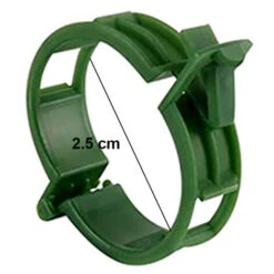 Lot De 100 Clips De Support Pour Plantes, Clips De Support De Jardin, Clips De Jardin, Vigne, Vigne De Tomate, Légumes, Plantes, Treillis Pour Pousser à La Verticale, Rend Les Plantes Plus Saines. -Terre Tendre Soldes Boutique 97640974 5