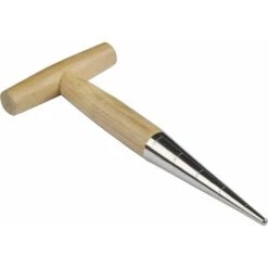 Plantoir à Main Traditionnel En Acier Inoxydable Avec Manche En Bois Léger